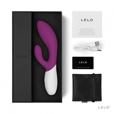 Lelo INA Wave Deluxe Rechargeable Rabbit Vibrator