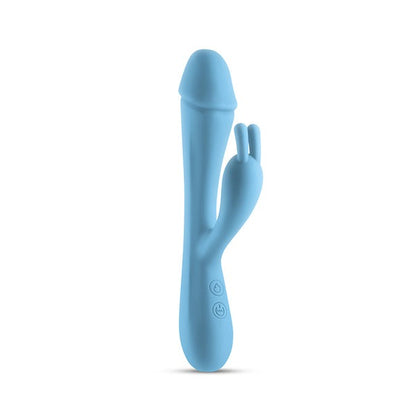 NS Novelties Scarlett Rechargeable Rabbit Vibe - Light Blue