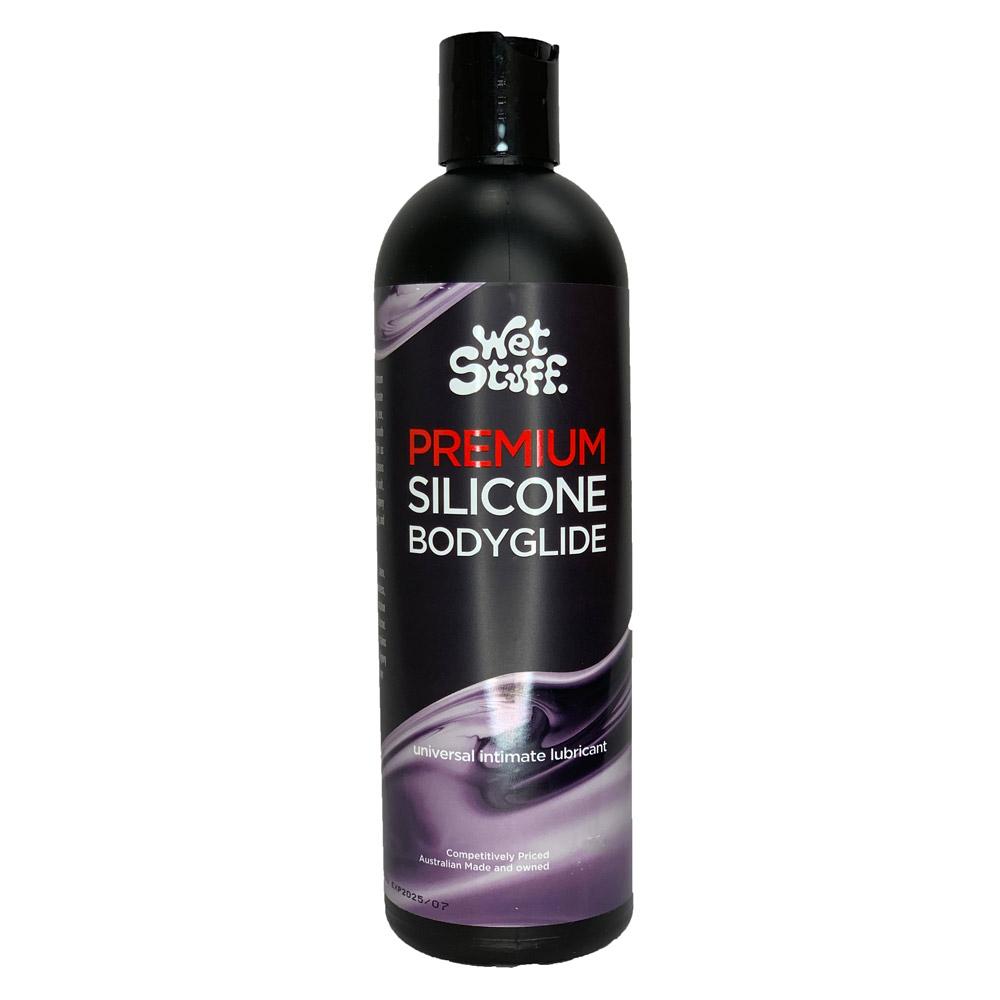 Wet Stuff Premium Silicone Bodyglide Lube - 460g Disc Lid