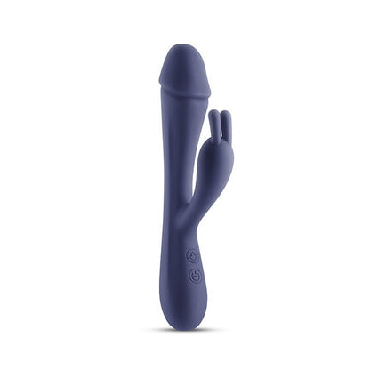 NS Novelties Scarlett Rechargeable Rabbit Vibe - Dark Blue