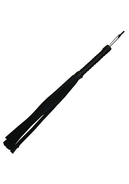 Sportsheets Sex &amp; Mischief Faux Leather Flogger - Black