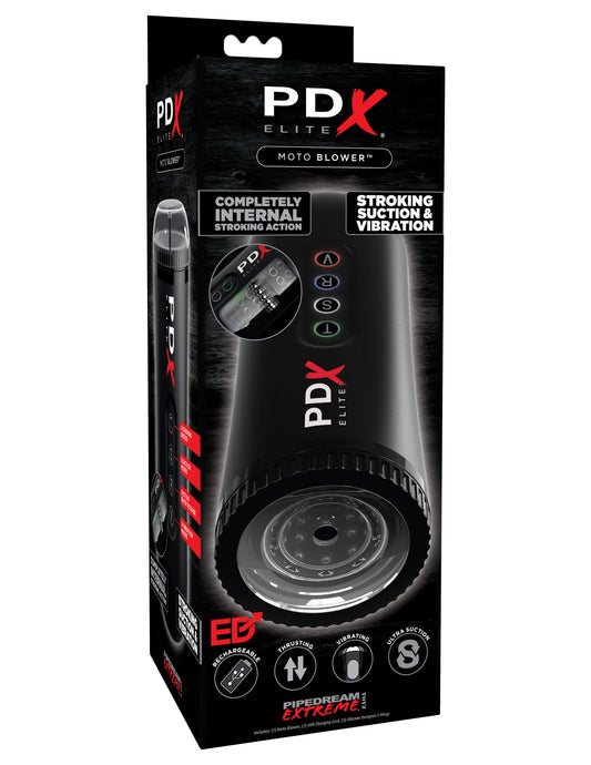 Pipedream PDX Elite Rechargeable Moto Blower