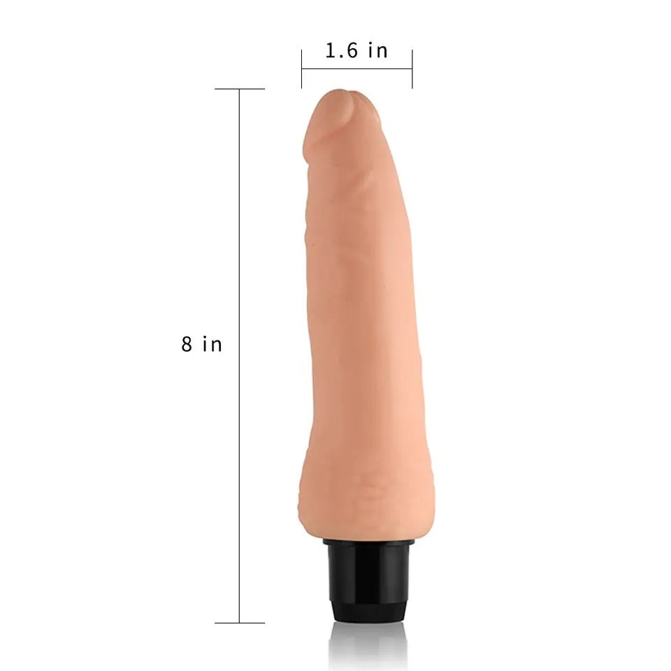 Lovetoy Products 8'' Xtreme Real Feel Cyberskin Vibrator