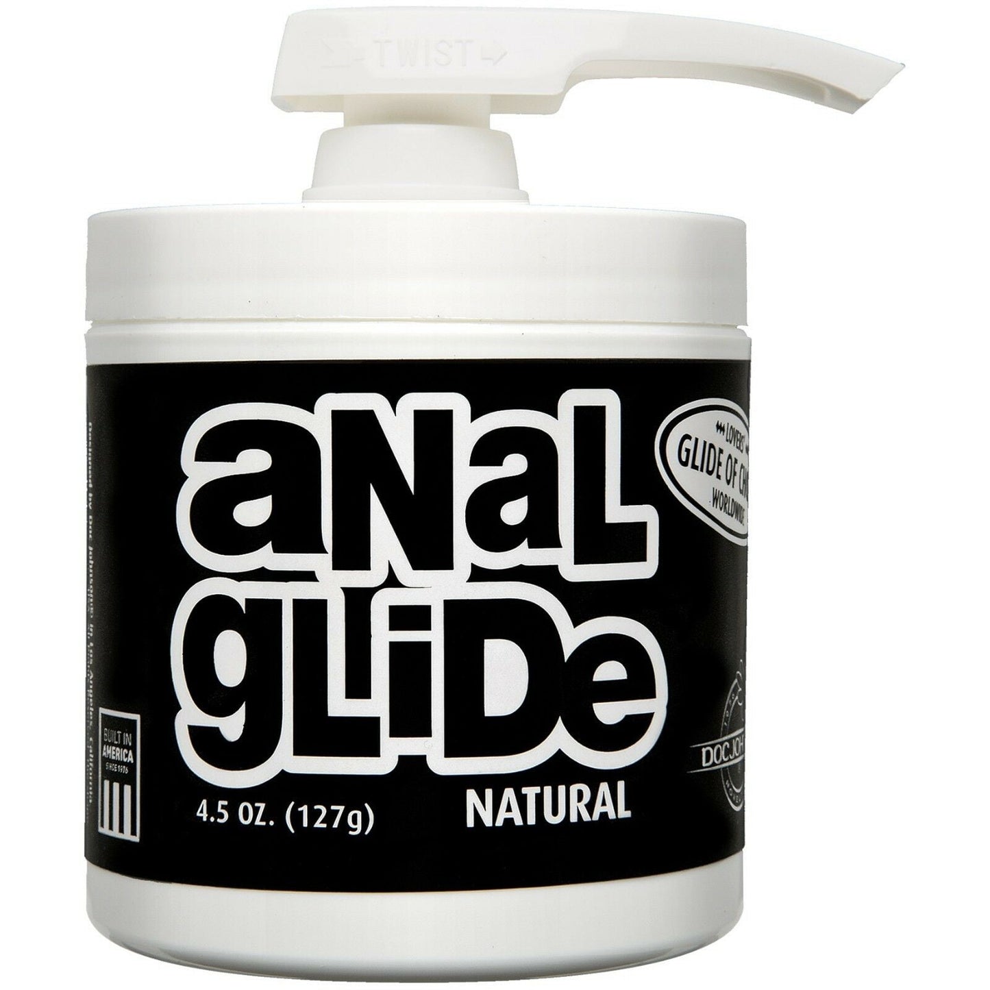 Doc Johnson Anal Glide Lubricant Natural 134g