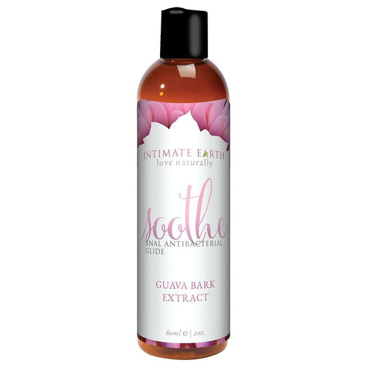 Intimate Earth Soothe Anti-Bacterial Anal Glide with Guava Bark Extract 60ml