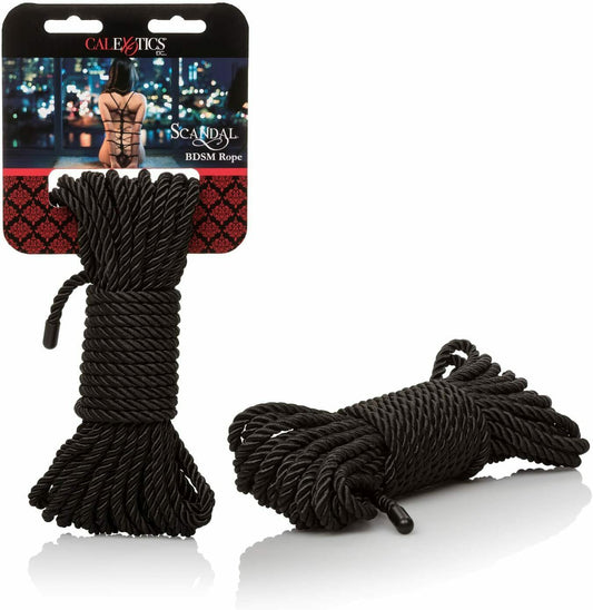 CalExotics Scandal BDSM 30 Metre Rope - Black