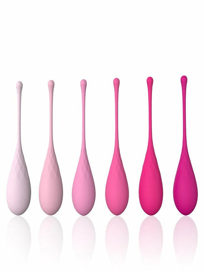 Diamonds by Playful The Kegel Eggs 6pc Weighted Training Set