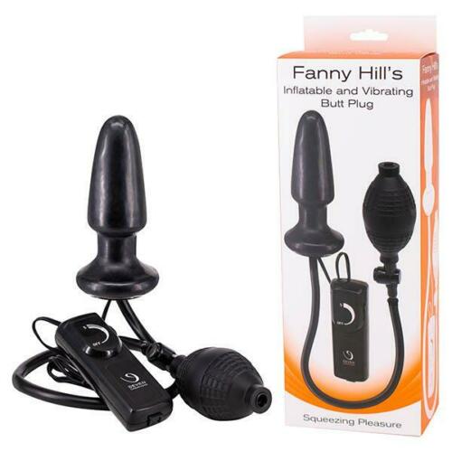 Seven Creations Fanny Hill's Inflatable & Vibrating Butt Plug