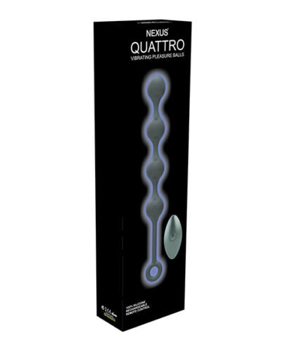 Nexus Quattro Vibrating Anal Pleasure Balls with Remote Control