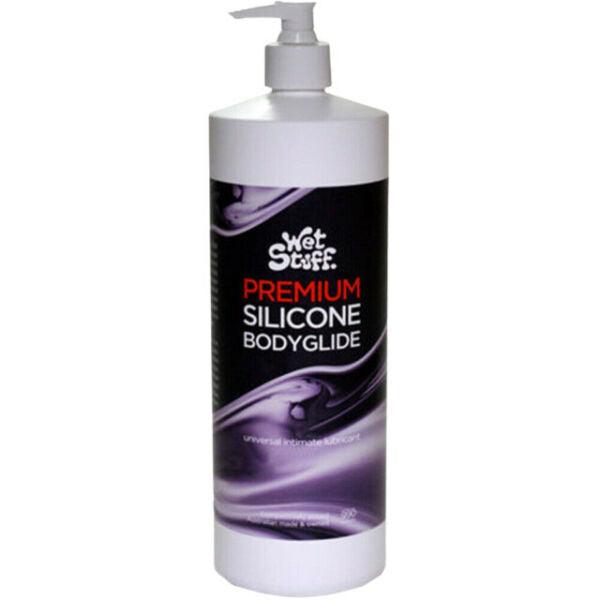 Wet Stuff Premium Silicone Bodyglide Lube - 990g Pump Pack