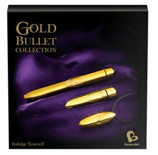 Rocks Off Gold Bullet Collection