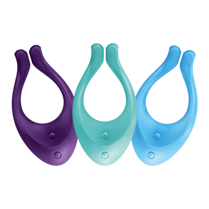 Satisfyer Partner Endless Love Multifun 1 Rechargeable Couples Stimulator - Turquoise