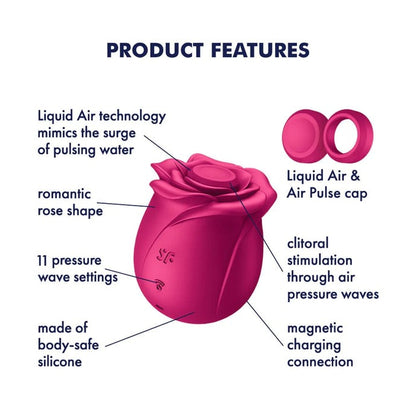 Satisfyer Pro 2 Classic Blossom Rose Clitoral Stimulator