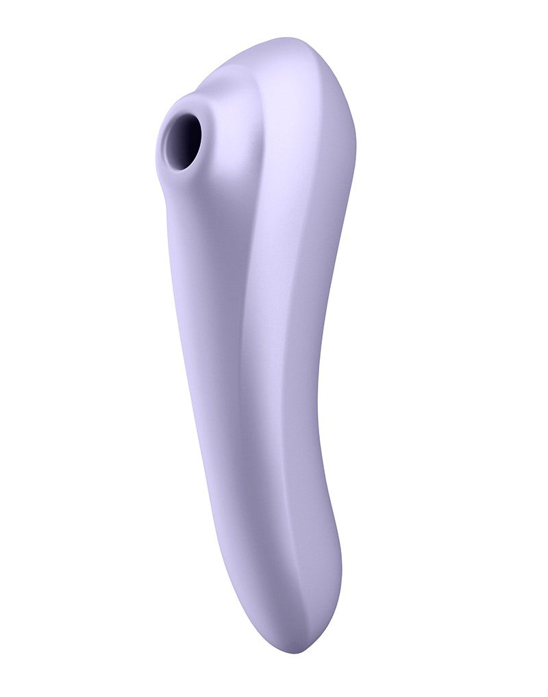 Satisfyer Dual Pleasure Air Pulse Vibrator with App Control - Mauve