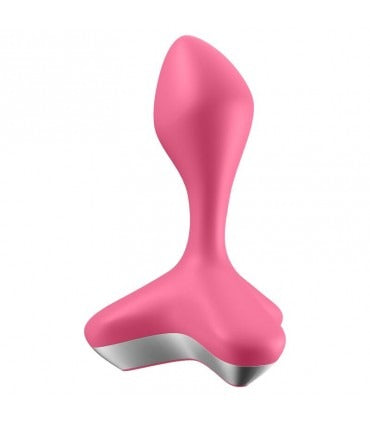 Satisfyer Game Changer Rechargeable Vibrating Plug - Pink