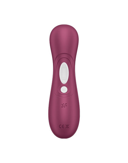 Satisfyer Pro 2 Generation 3 Rechargeable Air Pulse Clitoral Stimulator + Vibration - Wine