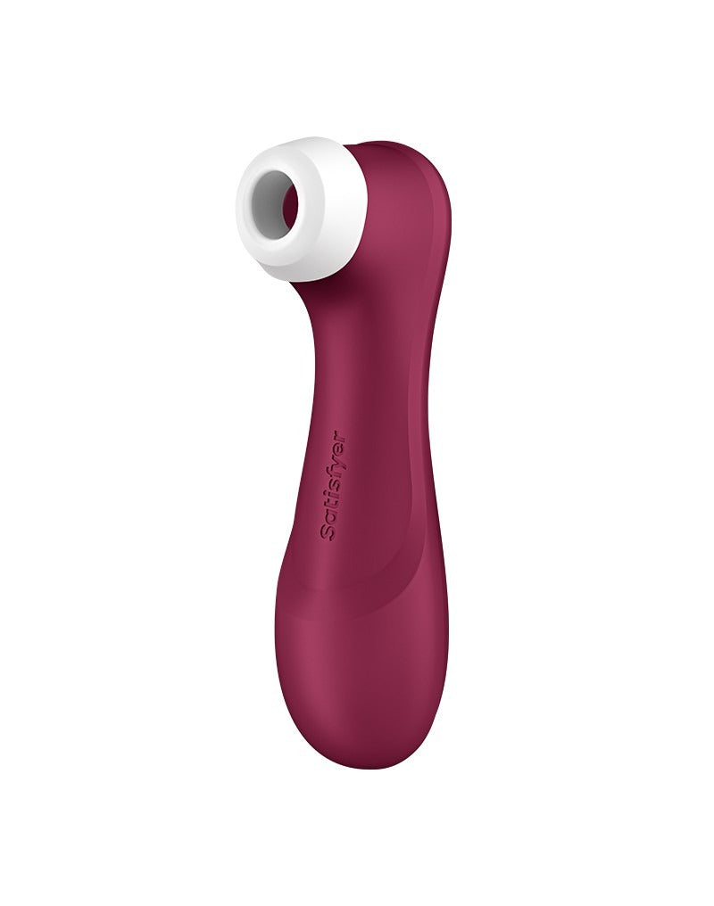 Satisfyer Pro 2 Generation 3 Rechargeable Air Pulse Clitoral Stimulator + Vibration - Wine