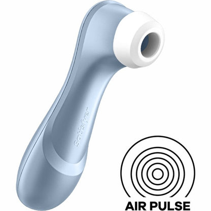 Satisfyer Pro 2 Rechargeable Air Pulse Clitoral Stimulator - Blue