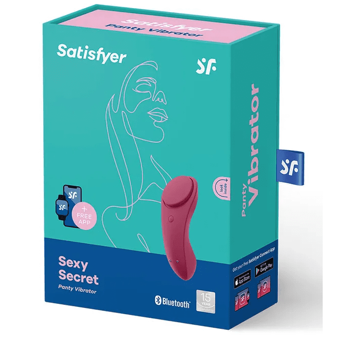 Satisfyer Sexy Secret Rechargeable Panty Vibrator with App Control