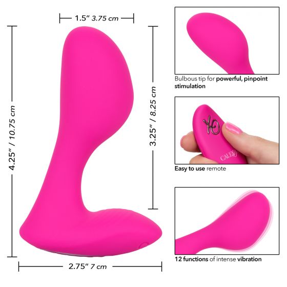 CalExotics Silicone Remote G-Spot Arouser - Pink