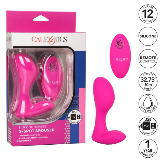 CalExotics Silicone Remote G-Spot Arouser - Pink