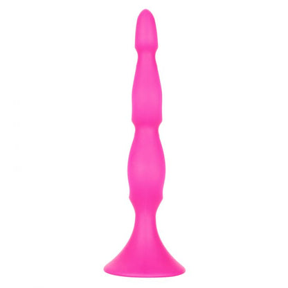 CalExotics Booty Call Silicone Triple Probe Butt Plug - Pink