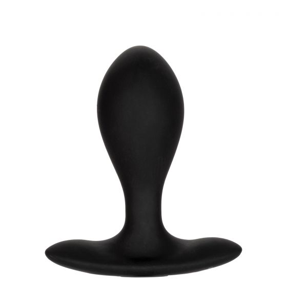 CalExotics Weighted Silicone Inflatable Plug with Detachable Hose