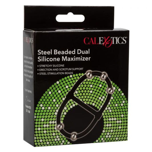 CalExotics Steel Beaded Dual Silicone Maximizer Cage