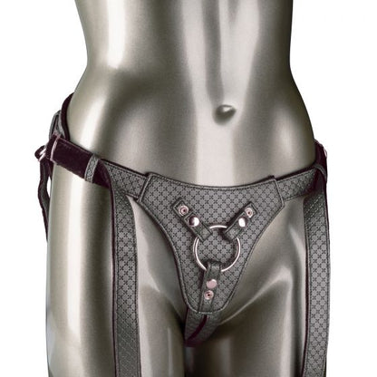 CalExotics Her Royal Harness The Regal Queen Crotchless Strap-On Harness