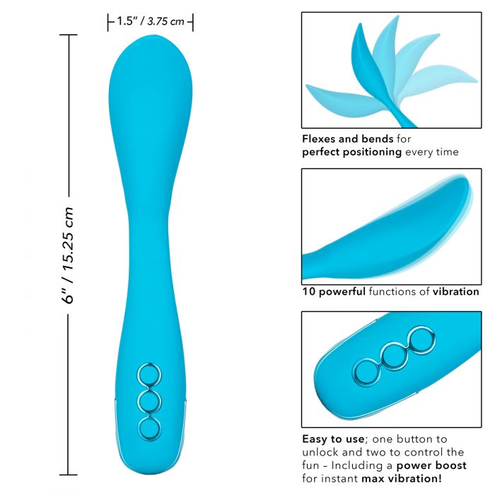 California Dreaming Palm Springs Pleaser Rechargeable Vibrator