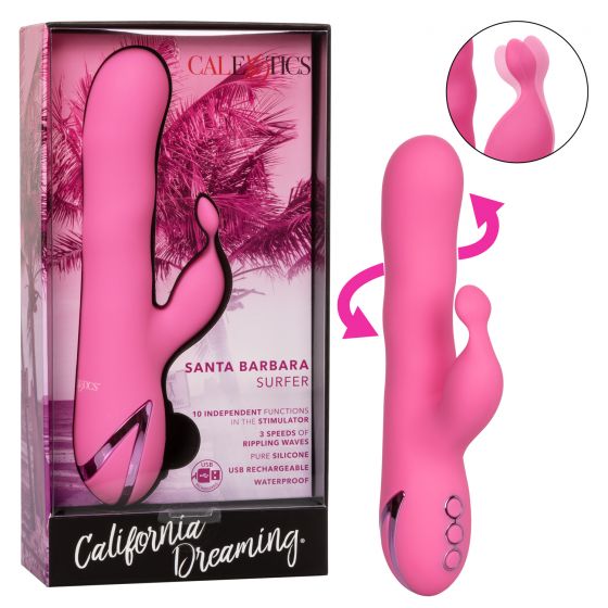 California Dreaming Santa Barbara Surfer Rechargeable Vibrator