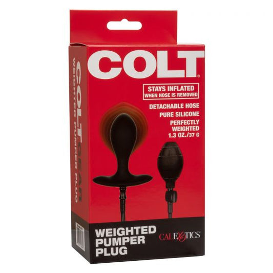 CalExotics Colt Weighted Pumper Plug with Detachable Hose