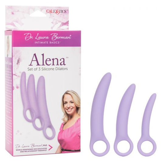 CalExotics Dr Laura Berman Alena Set of 3 Silicone Dilators