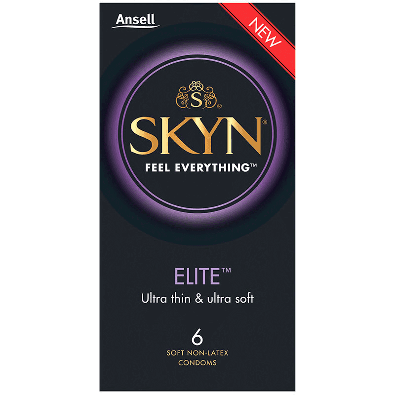 Ansell Skyn Elite Latex Free Condoms 6pk