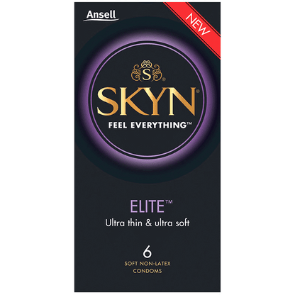 Ansell Skyn Elite Latex Free Condoms 6pk