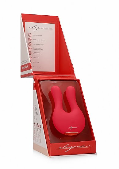 Shots Toys Elegance Exceptional Clitoral Stimulator - Red