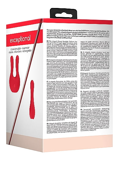 Shots Toys Elegance Exceptional Clitoral Stimulator - Red