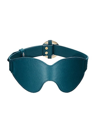 Shots Toys Ouch! Luxurious &amp; Fashionable Eye Mask - Green