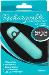 BMS Simple & True Rechargeable Bullet - Teal