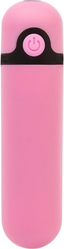 BMS Simple &amp; True Rechargeable Bullet Clitoral Stimulator - Pink