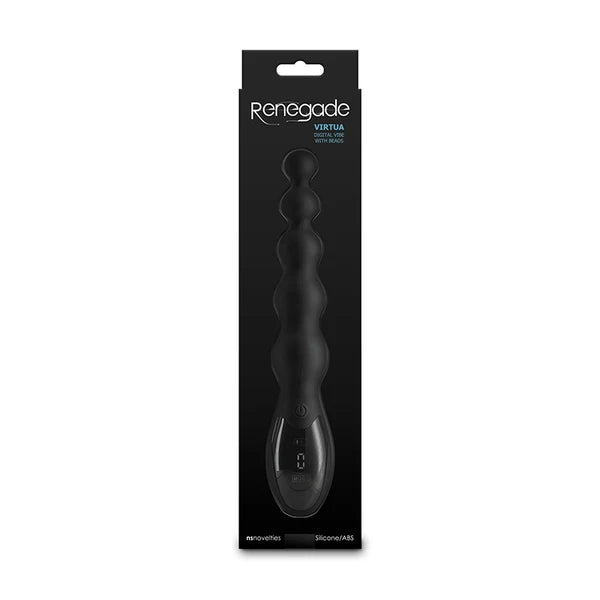 Renegade Virtua Rechargeable Digital Anal Beads Vibrator