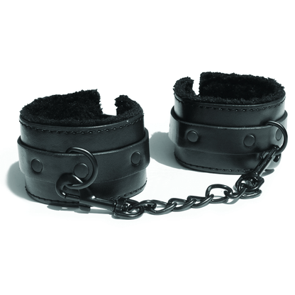 S&M Shadow Fur Handcuffs-9069