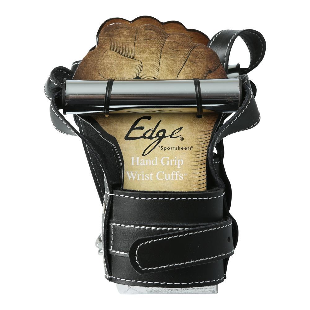 Edge Leather Hand Grip Wrist Cuffs-0