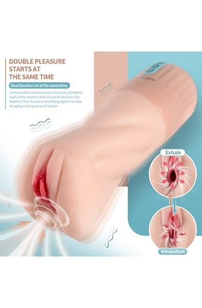 Xise Suctroker Ultra Realistic Vagina Sucking & Vibrating Masturbator