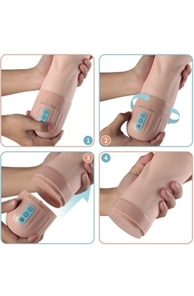 Xise Suctroker Ultra Realistic Vagina Sucking & Vibrating Masturbator