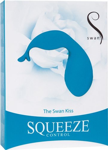 The Swan Kiss Rechargeable Squeeze Control Vibe