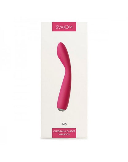 Svakom Iris Rechargeable Clitoral G-Spot Vibrator