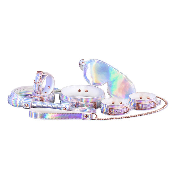 Ns Novelties Cosmo 6 Piece Holographic Bondage Kit